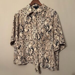 Sanctuary Snakeskin Top